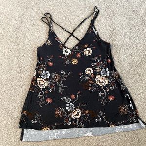 American Eagle Floral Tank